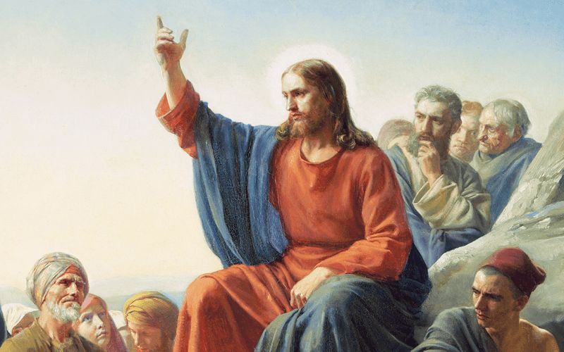 Itinuro ni Jesus ang Sermon sa Bundok